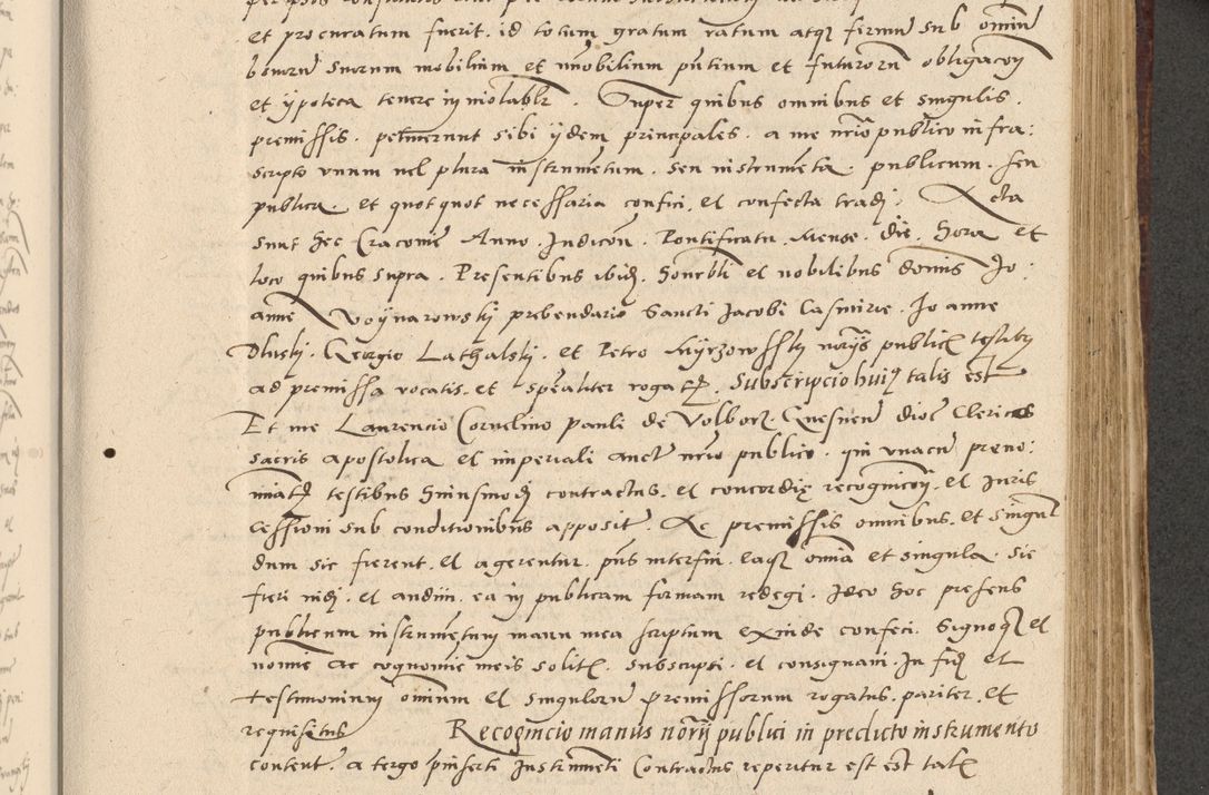 Zdjęcie nr 238 dla obiektu archiwalnego: Acta actorum causarum, sentenciarum et obligationum coram reverendo patre domino Paulo Crassowski Warscheviensi et Omnium Sanctorum preposito, canonico et officiali in spiritualibus generali Cracoviensi ad annum Domini millesimum quingentesimum quadragesimum primum, cuius indicio est quatuor decima, pontificatu (sic!) sanctissimi in Christo patris et domini nostri domini Pauli divina providencia pape tercii,, anno septimo, a die ac mense infrascriptis feliciter continuantur