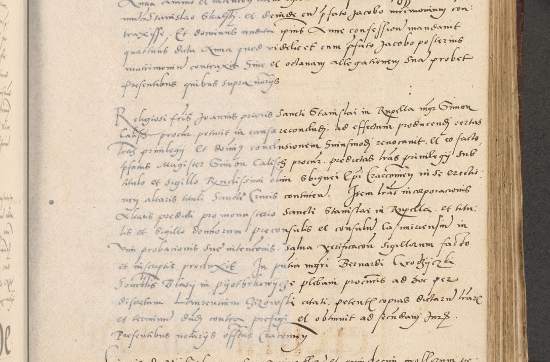 Zdjęcie nr 234 dla obiektu archiwalnego: Acta actorum causarum, sentenciarum et obligationum coram reverendo patre domino Paulo Crassowski Warscheviensi et Omnium Sanctorum preposito, canonico et officiali in spiritualibus generali Cracoviensi ad annum Domini millesimum quingentesimum quadragesimum primum, cuius indicio est quatuor decima, pontificatu (sic!) sanctissimi in Christo patris et domini nostri domini Pauli divina providencia pape tercii,, anno septimo, a die ac mense infrascriptis feliciter continuantur