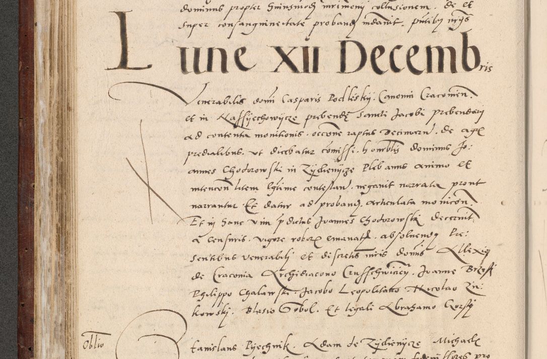 Zdjęcie nr 227 dla obiektu archiwalnego: Acta actorum causarum, sentenciarum et obligationum coram reverendo patre domino Paulo Crassowski Warscheviensi et Omnium Sanctorum preposito, canonico et officiali in spiritualibus generali Cracoviensi ad annum Domini millesimum quingentesimum quadragesimum primum, cuius indicio est quatuor decima, pontificatu (sic!) sanctissimi in Christo patris et domini nostri domini Pauli divina providencia pape tercii,, anno septimo, a die ac mense infrascriptis feliciter continuantur