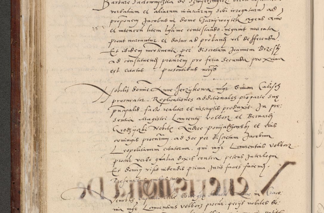 Zdjęcie nr 225 dla obiektu archiwalnego: Acta actorum causarum, sentenciarum et obligationum coram reverendo patre domino Paulo Crassowski Warscheviensi et Omnium Sanctorum preposito, canonico et officiali in spiritualibus generali Cracoviensi ad annum Domini millesimum quingentesimum quadragesimum primum, cuius indicio est quatuor decima, pontificatu (sic!) sanctissimi in Christo patris et domini nostri domini Pauli divina providencia pape tercii,, anno septimo, a die ac mense infrascriptis feliciter continuantur