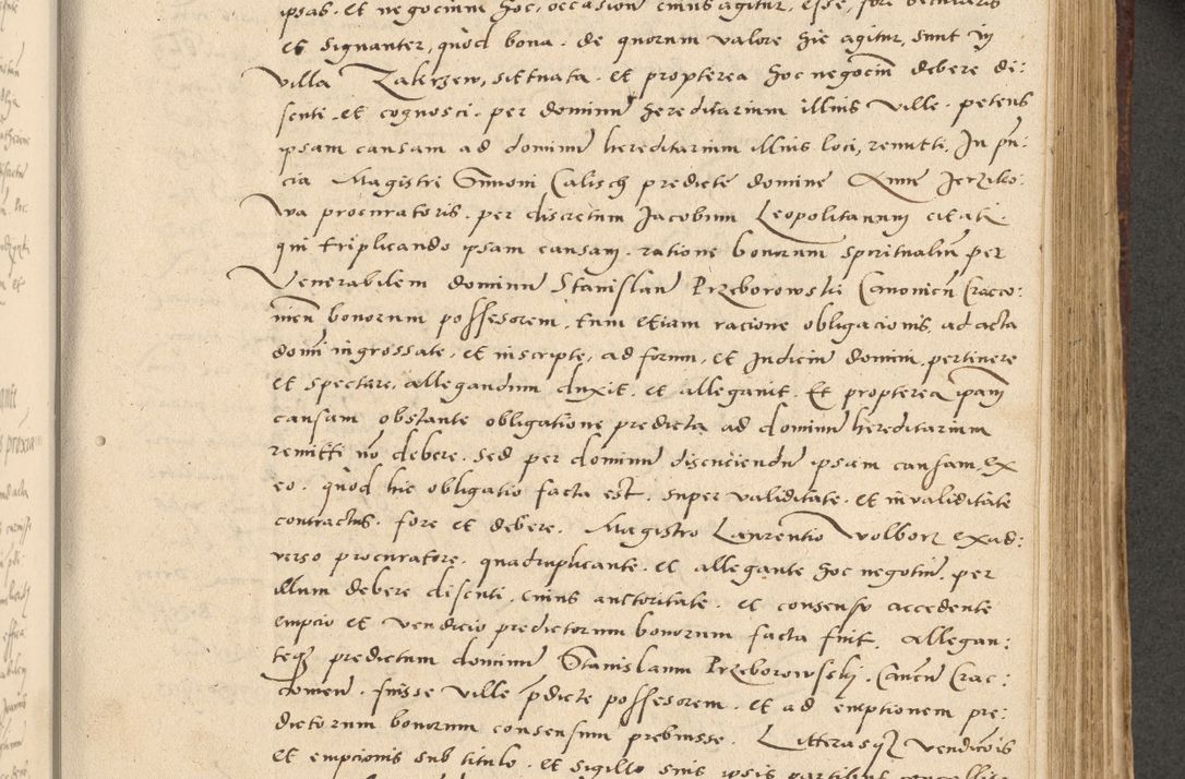 Zdjęcie nr 220 dla obiektu archiwalnego: Acta actorum causarum, sentenciarum et obligationum coram reverendo patre domino Paulo Crassowski Warscheviensi et Omnium Sanctorum preposito, canonico et officiali in spiritualibus generali Cracoviensi ad annum Domini millesimum quingentesimum quadragesimum primum, cuius indicio est quatuor decima, pontificatu (sic!) sanctissimi in Christo patris et domini nostri domini Pauli divina providencia pape tercii,, anno septimo, a die ac mense infrascriptis feliciter continuantur