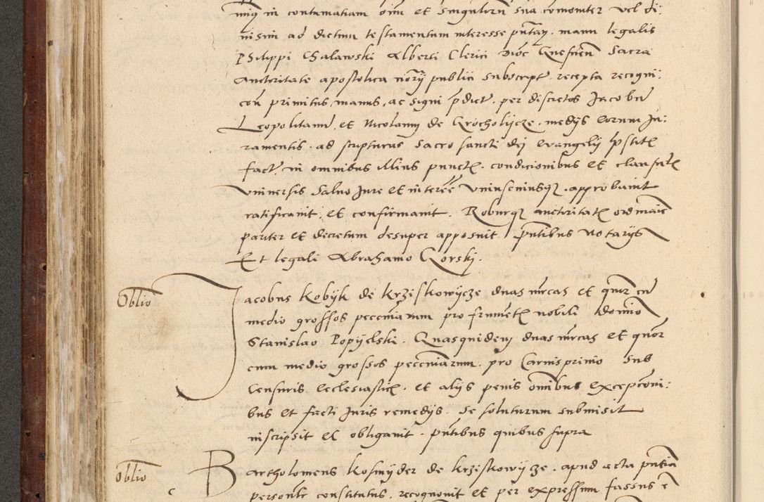 Zdjęcie nr 217 dla obiektu archiwalnego: Acta actorum causarum, sentenciarum et obligationum coram reverendo patre domino Paulo Crassowski Warscheviensi et Omnium Sanctorum preposito, canonico et officiali in spiritualibus generali Cracoviensi ad annum Domini millesimum quingentesimum quadragesimum primum, cuius indicio est quatuor decima, pontificatu (sic!) sanctissimi in Christo patris et domini nostri domini Pauli divina providencia pape tercii,, anno septimo, a die ac mense infrascriptis feliciter continuantur