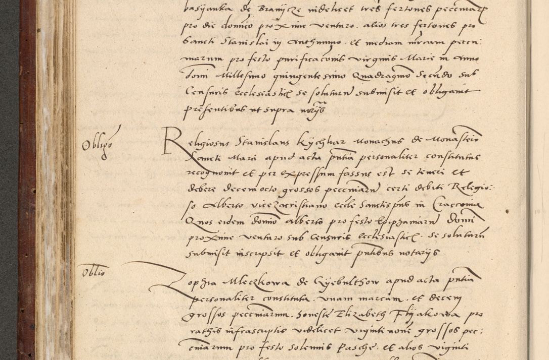 Zdjęcie nr 211 dla obiektu archiwalnego: Acta actorum causarum, sentenciarum et obligationum coram reverendo patre domino Paulo Crassowski Warscheviensi et Omnium Sanctorum preposito, canonico et officiali in spiritualibus generali Cracoviensi ad annum Domini millesimum quingentesimum quadragesimum primum, cuius indicio est quatuor decima, pontificatu (sic!) sanctissimi in Christo patris et domini nostri domini Pauli divina providencia pape tercii,, anno septimo, a die ac mense infrascriptis feliciter continuantur