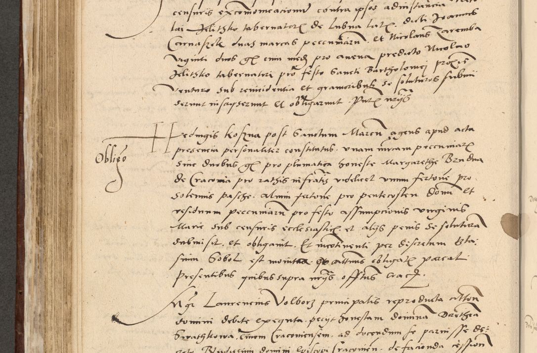 Zdjęcie nr 407 dla obiektu archiwalnego: Acta actorum causarum, sentenciarum et obligationum coram reverendo patre domino Paulo Crassowski Warscheviensi et Omnium Sanctorum preposito, canonico et officiali in spiritualibus generali Cracoviensi ad annum Domini millesimum quingentesimum quadragesimum primum, cuius indicio est quatuor decima, pontificatu (sic!) sanctissimi in Christo patris et domini nostri domini Pauli divina providencia pape tercii,, anno septimo, a die ac mense infrascriptis feliciter continuantur