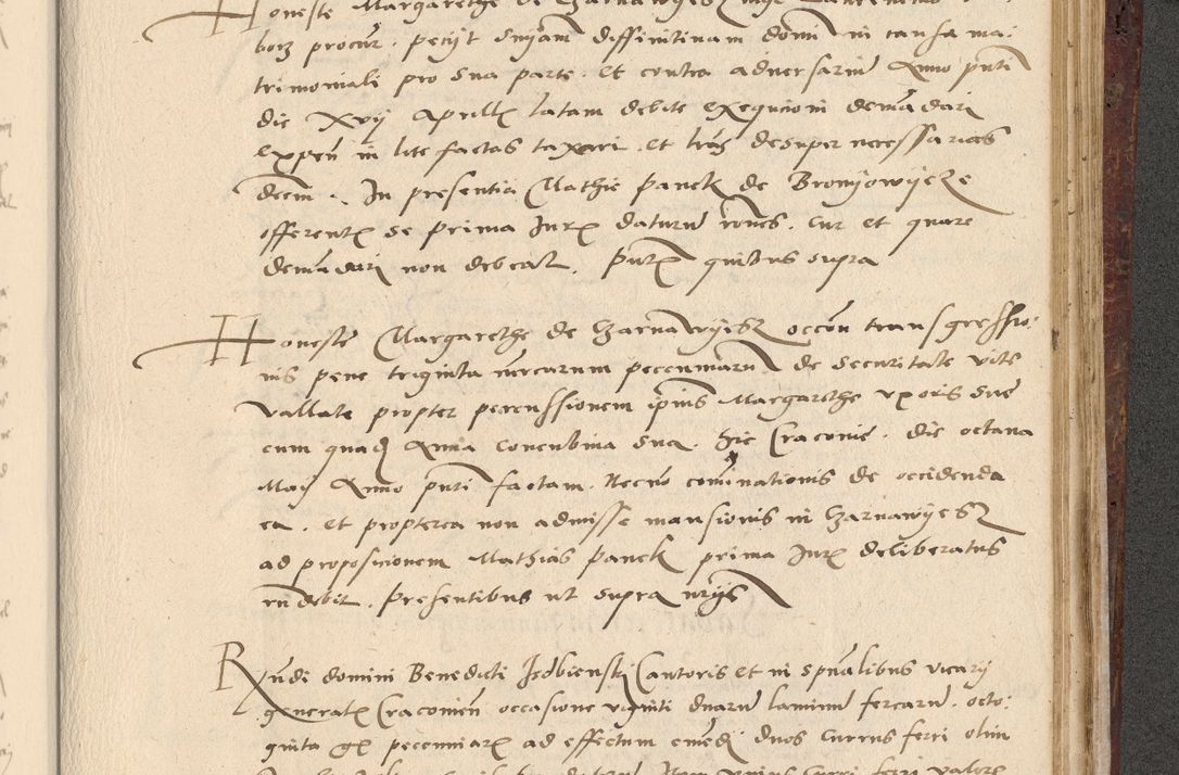 Zdjęcie nr 600 dla obiektu archiwalnego: Acta actorum causarum, sentenciarum et obligationum coram reverendo patre domino Paulo Crassowski Warscheviensi et Omnium Sanctorum preposito, canonico et officiali in spiritualibus generali Cracoviensi ad annum Domini millesimum quingentesimum quadragesimum primum, cuius indicio est quatuor decima, pontificatu (sic!) sanctissimi in Christo patris et domini nostri domini Pauli divina providencia pape tercii,, anno septimo, a die ac mense infrascriptis feliciter continuantur