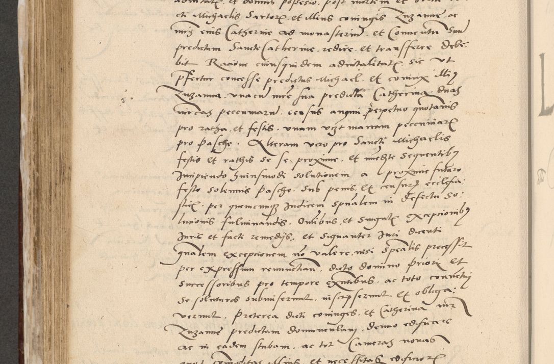 Zdjęcie nr 575 dla obiektu archiwalnego: Acta actorum causarum, sentenciarum et obligationum coram reverendo patre domino Paulo Crassowski Warscheviensi et Omnium Sanctorum preposito, canonico et officiali in spiritualibus generali Cracoviensi ad annum Domini millesimum quingentesimum quadragesimum primum, cuius indicio est quatuor decima, pontificatu (sic!) sanctissimi in Christo patris et domini nostri domini Pauli divina providencia pape tercii,, anno septimo, a die ac mense infrascriptis feliciter continuantur