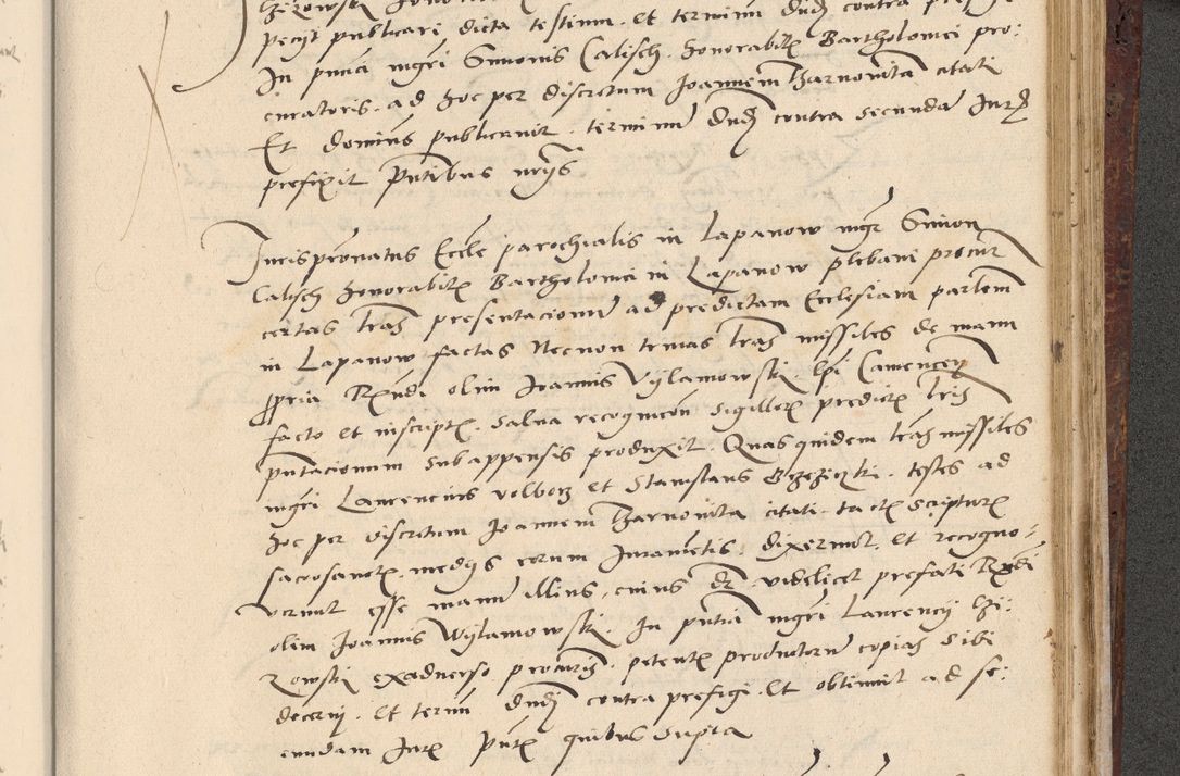 Zdjęcie nr 572 dla obiektu archiwalnego: Acta actorum causarum, sentenciarum et obligationum coram reverendo patre domino Paulo Crassowski Warscheviensi et Omnium Sanctorum preposito, canonico et officiali in spiritualibus generali Cracoviensi ad annum Domini millesimum quingentesimum quadragesimum primum, cuius indicio est quatuor decima, pontificatu (sic!) sanctissimi in Christo patris et domini nostri domini Pauli divina providencia pape tercii,, anno septimo, a die ac mense infrascriptis feliciter continuantur