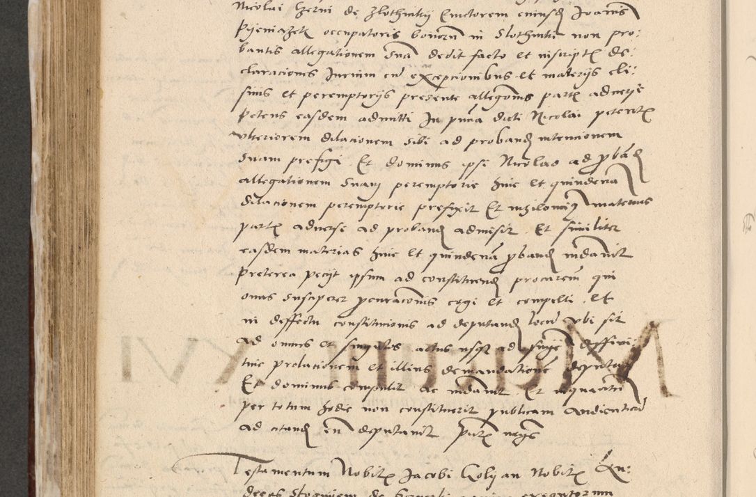 Zdjęcie nr 569 dla obiektu archiwalnego: Acta actorum causarum, sentenciarum et obligationum coram reverendo patre domino Paulo Crassowski Warscheviensi et Omnium Sanctorum preposito, canonico et officiali in spiritualibus generali Cracoviensi ad annum Domini millesimum quingentesimum quadragesimum primum, cuius indicio est quatuor decima, pontificatu (sic!) sanctissimi in Christo patris et domini nostri domini Pauli divina providencia pape tercii,, anno septimo, a die ac mense infrascriptis feliciter continuantur