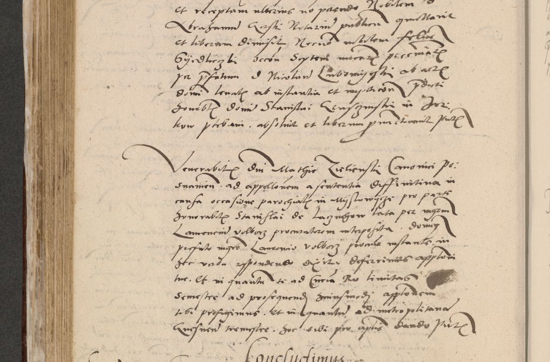 Zdjęcie nr 563 dla obiektu archiwalnego: Acta actorum causarum, sentenciarum et obligationum coram reverendo patre domino Paulo Crassowski Warscheviensi et Omnium Sanctorum preposito, canonico et officiali in spiritualibus generali Cracoviensi ad annum Domini millesimum quingentesimum quadragesimum primum, cuius indicio est quatuor decima, pontificatu (sic!) sanctissimi in Christo patris et domini nostri domini Pauli divina providencia pape tercii,, anno septimo, a die ac mense infrascriptis feliciter continuantur