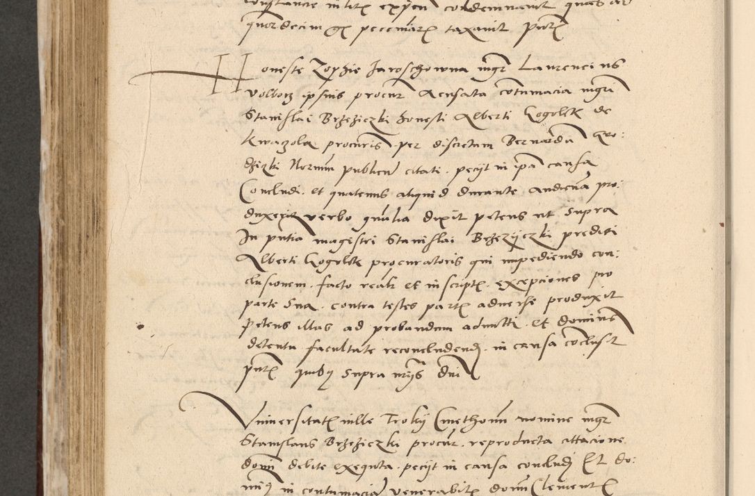 Zdjęcie nr 557 dla obiektu archiwalnego: Acta actorum causarum, sentenciarum et obligationum coram reverendo patre domino Paulo Crassowski Warscheviensi et Omnium Sanctorum preposito, canonico et officiali in spiritualibus generali Cracoviensi ad annum Domini millesimum quingentesimum quadragesimum primum, cuius indicio est quatuor decima, pontificatu (sic!) sanctissimi in Christo patris et domini nostri domini Pauli divina providencia pape tercii,, anno septimo, a die ac mense infrascriptis feliciter continuantur