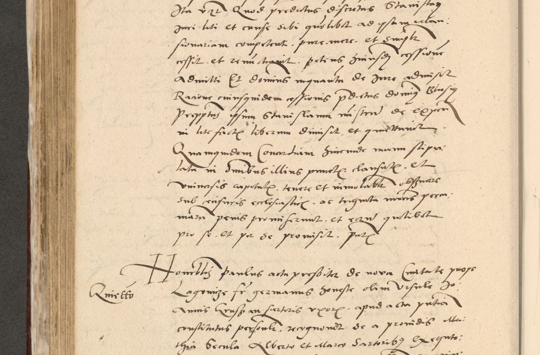 Zdjęcie nr 555 dla obiektu archiwalnego: Acta actorum causarum, sentenciarum et obligationum coram reverendo patre domino Paulo Crassowski Warscheviensi et Omnium Sanctorum preposito, canonico et officiali in spiritualibus generali Cracoviensi ad annum Domini millesimum quingentesimum quadragesimum primum, cuius indicio est quatuor decima, pontificatu (sic!) sanctissimi in Christo patris et domini nostri domini Pauli divina providencia pape tercii,, anno septimo, a die ac mense infrascriptis feliciter continuantur
