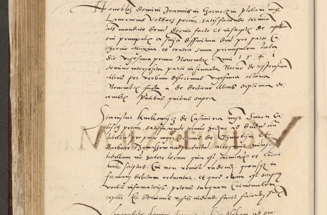 Zdjęcie nr 551 dla obiektu archiwalnego: Acta actorum causarum, sentenciarum et obligationum coram reverendo patre domino Paulo Crassowski Warscheviensi et Omnium Sanctorum preposito, canonico et officiali in spiritualibus generali Cracoviensi ad annum Domini millesimum quingentesimum quadragesimum primum, cuius indicio est quatuor decima, pontificatu (sic!) sanctissimi in Christo patris et domini nostri domini Pauli divina providencia pape tercii,, anno septimo, a die ac mense infrascriptis feliciter continuantur