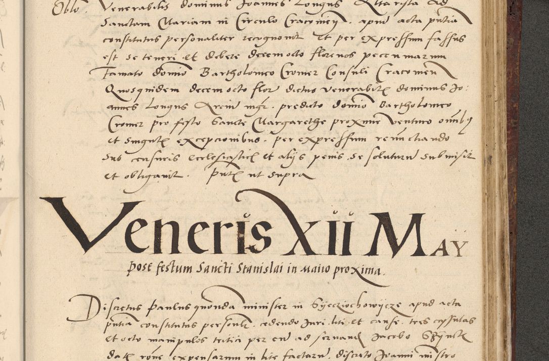 Zdjęcie nr 550 dla obiektu archiwalnego: Acta actorum causarum, sentenciarum et obligationum coram reverendo patre domino Paulo Crassowski Warscheviensi et Omnium Sanctorum preposito, canonico et officiali in spiritualibus generali Cracoviensi ad annum Domini millesimum quingentesimum quadragesimum primum, cuius indicio est quatuor decima, pontificatu (sic!) sanctissimi in Christo patris et domini nostri domini Pauli divina providencia pape tercii,, anno septimo, a die ac mense infrascriptis feliciter continuantur