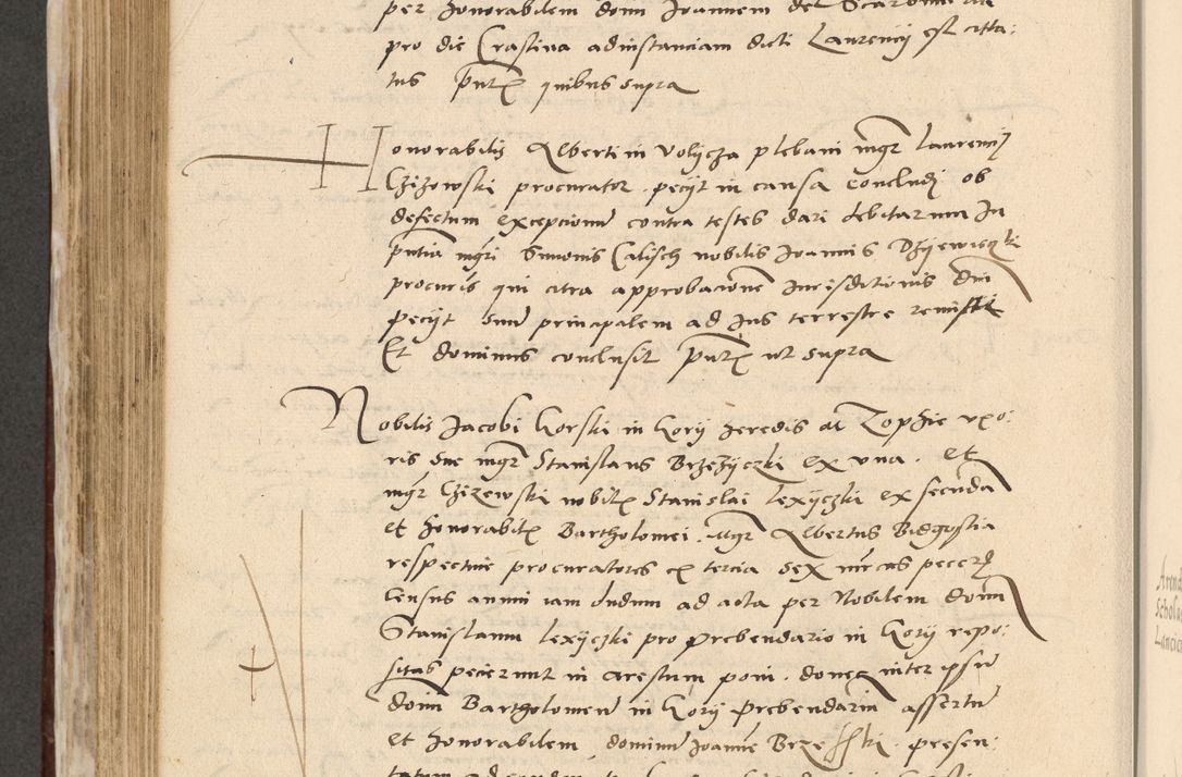 Zdjęcie nr 537 dla obiektu archiwalnego: Acta actorum causarum, sentenciarum et obligationum coram reverendo patre domino Paulo Crassowski Warscheviensi et Omnium Sanctorum preposito, canonico et officiali in spiritualibus generali Cracoviensi ad annum Domini millesimum quingentesimum quadragesimum primum, cuius indicio est quatuor decima, pontificatu (sic!) sanctissimi in Christo patris et domini nostri domini Pauli divina providencia pape tercii,, anno septimo, a die ac mense infrascriptis feliciter continuantur