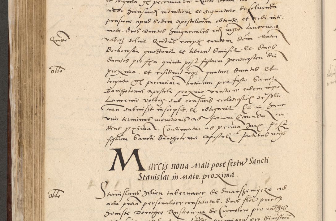 Zdjęcie nr 531 dla obiektu archiwalnego: Acta actorum causarum, sentenciarum et obligationum coram reverendo patre domino Paulo Crassowski Warscheviensi et Omnium Sanctorum preposito, canonico et officiali in spiritualibus generali Cracoviensi ad annum Domini millesimum quingentesimum quadragesimum primum, cuius indicio est quatuor decima, pontificatu (sic!) sanctissimi in Christo patris et domini nostri domini Pauli divina providencia pape tercii,, anno septimo, a die ac mense infrascriptis feliciter continuantur