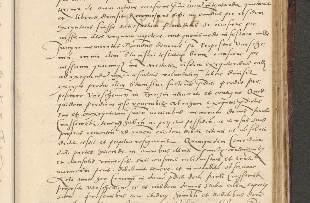 Zdjęcie nr 528 dla obiektu archiwalnego: Acta actorum causarum, sentenciarum et obligationum coram reverendo patre domino Paulo Crassowski Warscheviensi et Omnium Sanctorum preposito, canonico et officiali in spiritualibus generali Cracoviensi ad annum Domini millesimum quingentesimum quadragesimum primum, cuius indicio est quatuor decima, pontificatu (sic!) sanctissimi in Christo patris et domini nostri domini Pauli divina providencia pape tercii,, anno septimo, a die ac mense infrascriptis feliciter continuantur