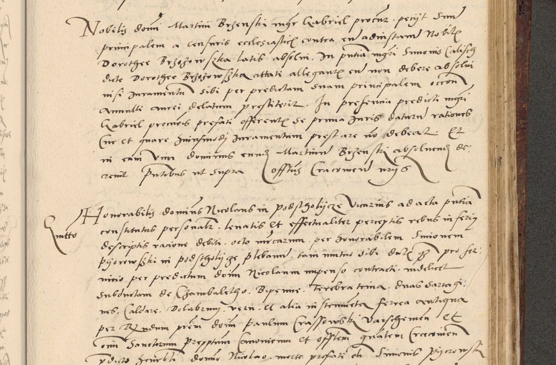 Zdjęcie nr 526 dla obiektu archiwalnego: Acta actorum causarum, sentenciarum et obligationum coram reverendo patre domino Paulo Crassowski Warscheviensi et Omnium Sanctorum preposito, canonico et officiali in spiritualibus generali Cracoviensi ad annum Domini millesimum quingentesimum quadragesimum primum, cuius indicio est quatuor decima, pontificatu (sic!) sanctissimi in Christo patris et domini nostri domini Pauli divina providencia pape tercii,, anno septimo, a die ac mense infrascriptis feliciter continuantur