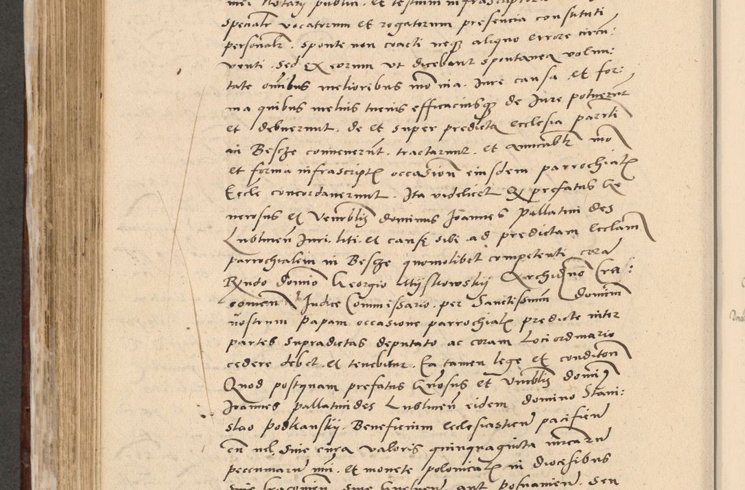 Zdjęcie nr 519 dla obiektu archiwalnego: Acta actorum causarum, sentenciarum et obligationum coram reverendo patre domino Paulo Crassowski Warscheviensi et Omnium Sanctorum preposito, canonico et officiali in spiritualibus generali Cracoviensi ad annum Domini millesimum quingentesimum quadragesimum primum, cuius indicio est quatuor decima, pontificatu (sic!) sanctissimi in Christo patris et domini nostri domini Pauli divina providencia pape tercii,, anno septimo, a die ac mense infrascriptis feliciter continuantur