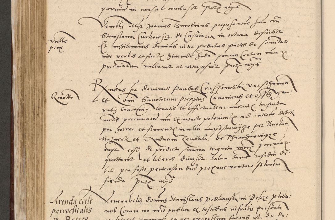 Zdjęcie nr 517 dla obiektu archiwalnego: Acta actorum causarum, sentenciarum et obligationum coram reverendo patre domino Paulo Crassowski Warscheviensi et Omnium Sanctorum preposito, canonico et officiali in spiritualibus generali Cracoviensi ad annum Domini millesimum quingentesimum quadragesimum primum, cuius indicio est quatuor decima, pontificatu (sic!) sanctissimi in Christo patris et domini nostri domini Pauli divina providencia pape tercii,, anno septimo, a die ac mense infrascriptis feliciter continuantur