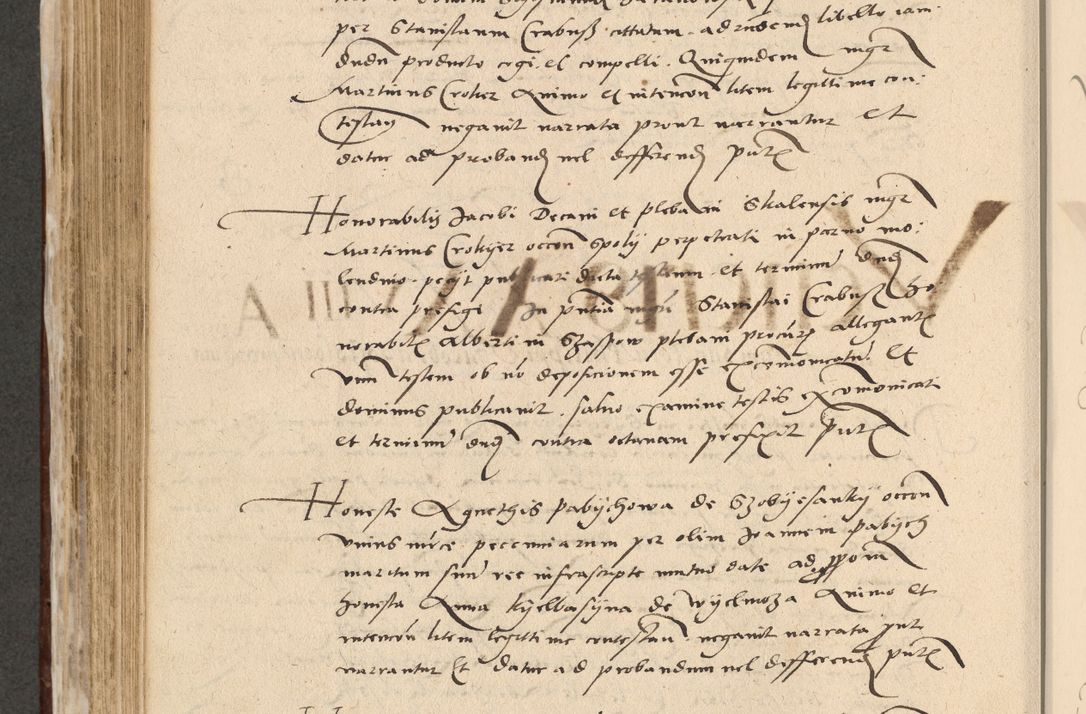 Zdjęcie nr 513 dla obiektu archiwalnego: Acta actorum causarum, sentenciarum et obligationum coram reverendo patre domino Paulo Crassowski Warscheviensi et Omnium Sanctorum preposito, canonico et officiali in spiritualibus generali Cracoviensi ad annum Domini millesimum quingentesimum quadragesimum primum, cuius indicio est quatuor decima, pontificatu (sic!) sanctissimi in Christo patris et domini nostri domini Pauli divina providencia pape tercii,, anno septimo, a die ac mense infrascriptis feliciter continuantur