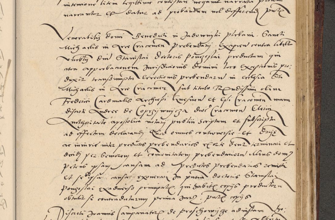 Zdjęcie nr 514 dla obiektu archiwalnego: Acta actorum causarum, sentenciarum et obligationum coram reverendo patre domino Paulo Crassowski Warscheviensi et Omnium Sanctorum preposito, canonico et officiali in spiritualibus generali Cracoviensi ad annum Domini millesimum quingentesimum quadragesimum primum, cuius indicio est quatuor decima, pontificatu (sic!) sanctissimi in Christo patris et domini nostri domini Pauli divina providencia pape tercii,, anno septimo, a die ac mense infrascriptis feliciter continuantur