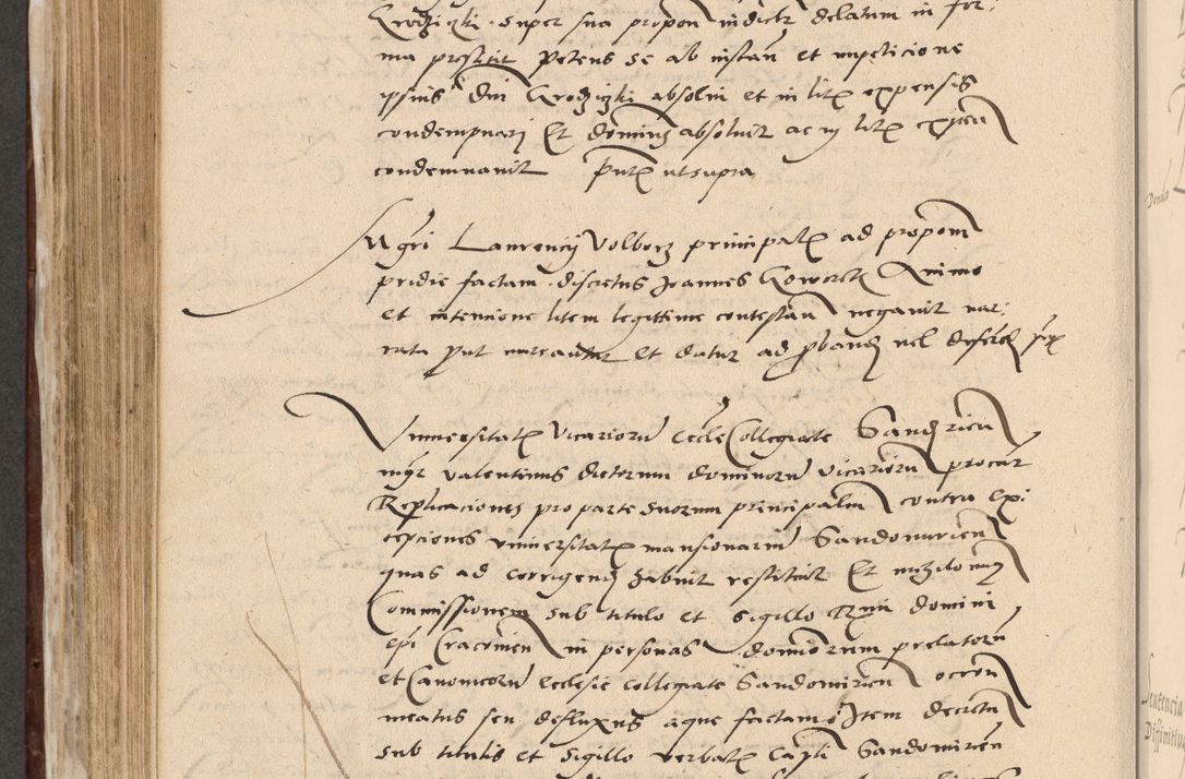 Zdjęcie nr 509 dla obiektu archiwalnego: Acta actorum causarum, sentenciarum et obligationum coram reverendo patre domino Paulo Crassowski Warscheviensi et Omnium Sanctorum preposito, canonico et officiali in spiritualibus generali Cracoviensi ad annum Domini millesimum quingentesimum quadragesimum primum, cuius indicio est quatuor decima, pontificatu (sic!) sanctissimi in Christo patris et domini nostri domini Pauli divina providencia pape tercii,, anno septimo, a die ac mense infrascriptis feliciter continuantur