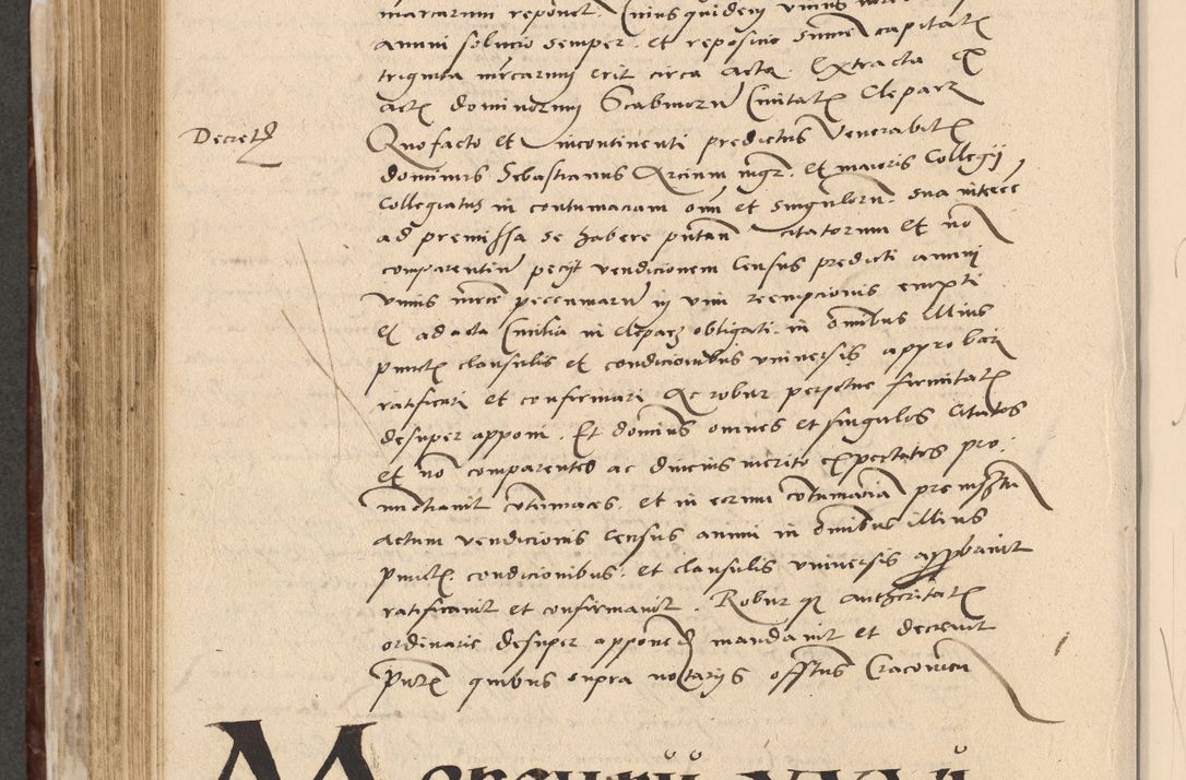 Zdjęcie nr 507 dla obiektu archiwalnego: Acta actorum causarum, sentenciarum et obligationum coram reverendo patre domino Paulo Crassowski Warscheviensi et Omnium Sanctorum preposito, canonico et officiali in spiritualibus generali Cracoviensi ad annum Domini millesimum quingentesimum quadragesimum primum, cuius indicio est quatuor decima, pontificatu (sic!) sanctissimi in Christo patris et domini nostri domini Pauli divina providencia pape tercii,, anno septimo, a die ac mense infrascriptis feliciter continuantur