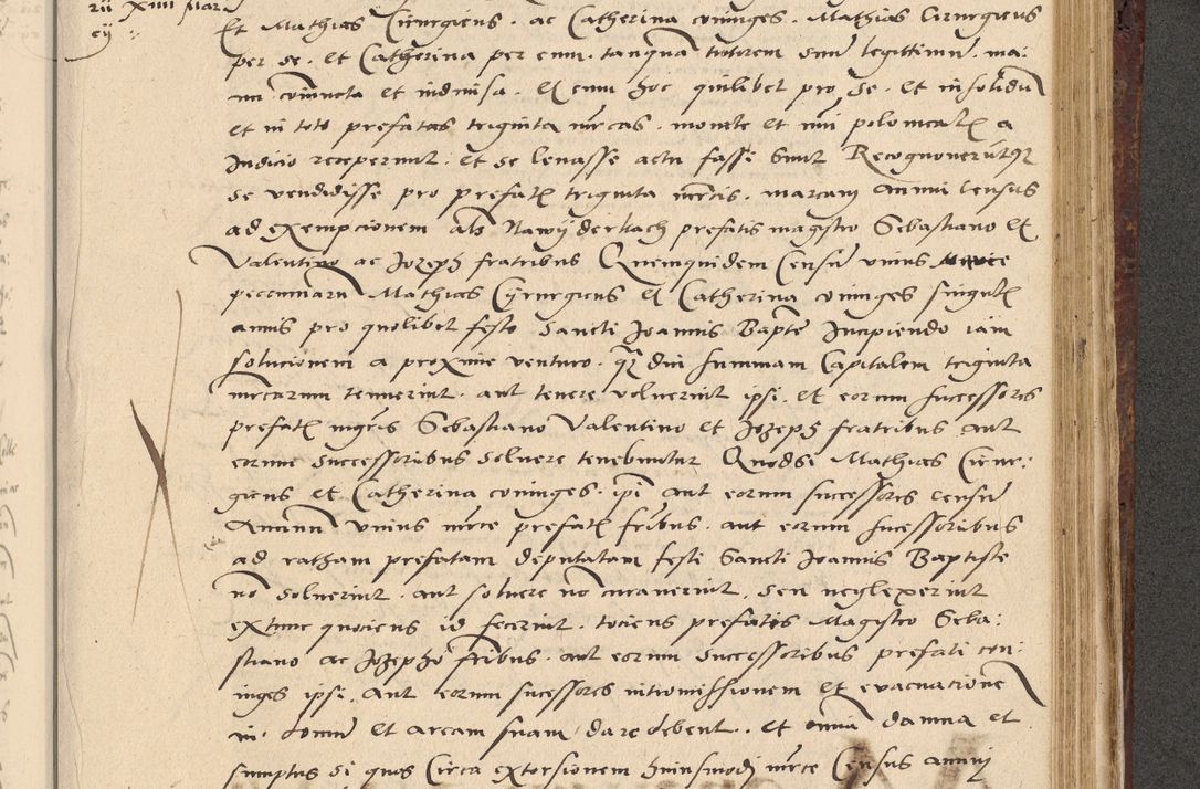 Zdjęcie nr 506 dla obiektu archiwalnego: Acta actorum causarum, sentenciarum et obligationum coram reverendo patre domino Paulo Crassowski Warscheviensi et Omnium Sanctorum preposito, canonico et officiali in spiritualibus generali Cracoviensi ad annum Domini millesimum quingentesimum quadragesimum primum, cuius indicio est quatuor decima, pontificatu (sic!) sanctissimi in Christo patris et domini nostri domini Pauli divina providencia pape tercii,, anno septimo, a die ac mense infrascriptis feliciter continuantur