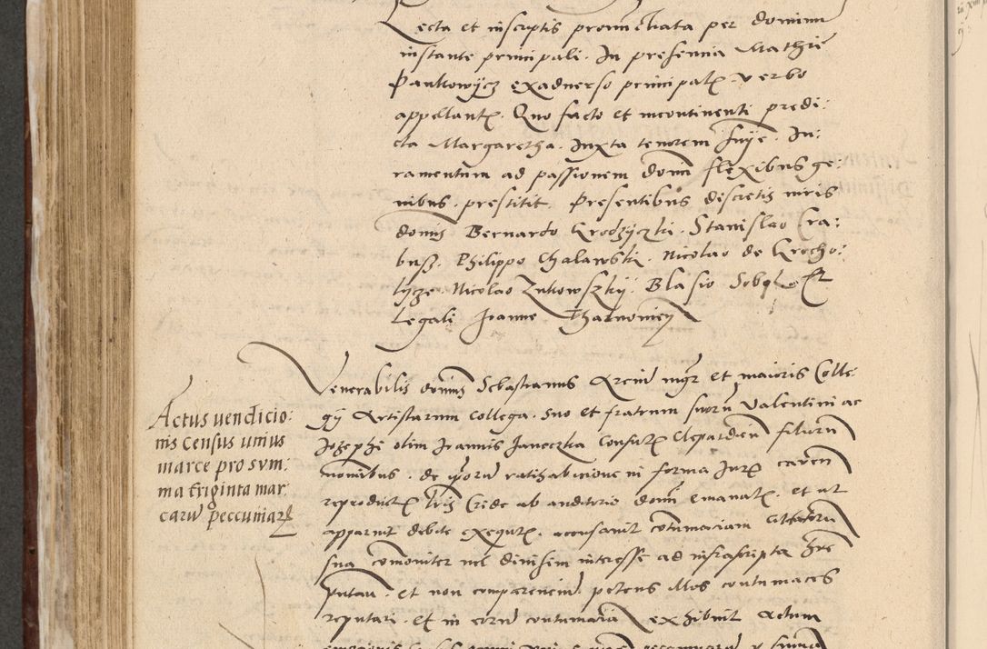 Zdjęcie nr 505 dla obiektu archiwalnego: Acta actorum causarum, sentenciarum et obligationum coram reverendo patre domino Paulo Crassowski Warscheviensi et Omnium Sanctorum preposito, canonico et officiali in spiritualibus generali Cracoviensi ad annum Domini millesimum quingentesimum quadragesimum primum, cuius indicio est quatuor decima, pontificatu (sic!) sanctissimi in Christo patris et domini nostri domini Pauli divina providencia pape tercii,, anno septimo, a die ac mense infrascriptis feliciter continuantur