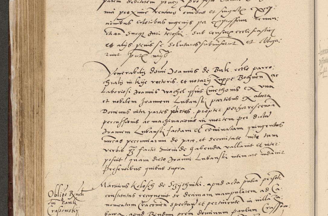 Zdjęcie nr 503 dla obiektu archiwalnego: Acta actorum causarum, sentenciarum et obligationum coram reverendo patre domino Paulo Crassowski Warscheviensi et Omnium Sanctorum preposito, canonico et officiali in spiritualibus generali Cracoviensi ad annum Domini millesimum quingentesimum quadragesimum primum, cuius indicio est quatuor decima, pontificatu (sic!) sanctissimi in Christo patris et domini nostri domini Pauli divina providencia pape tercii,, anno septimo, a die ac mense infrascriptis feliciter continuantur