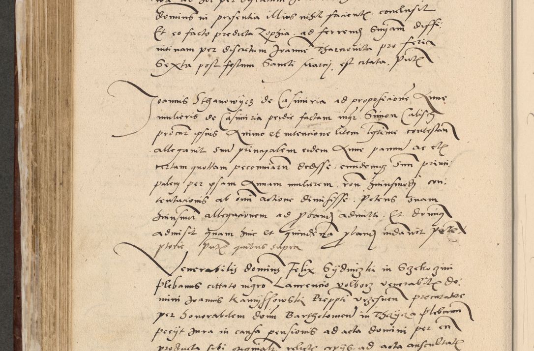 Zdjęcie nr 501 dla obiektu archiwalnego: Acta actorum causarum, sentenciarum et obligationum coram reverendo patre domino Paulo Crassowski Warscheviensi et Omnium Sanctorum preposito, canonico et officiali in spiritualibus generali Cracoviensi ad annum Domini millesimum quingentesimum quadragesimum primum, cuius indicio est quatuor decima, pontificatu (sic!) sanctissimi in Christo patris et domini nostri domini Pauli divina providencia pape tercii,, anno septimo, a die ac mense infrascriptis feliciter continuantur