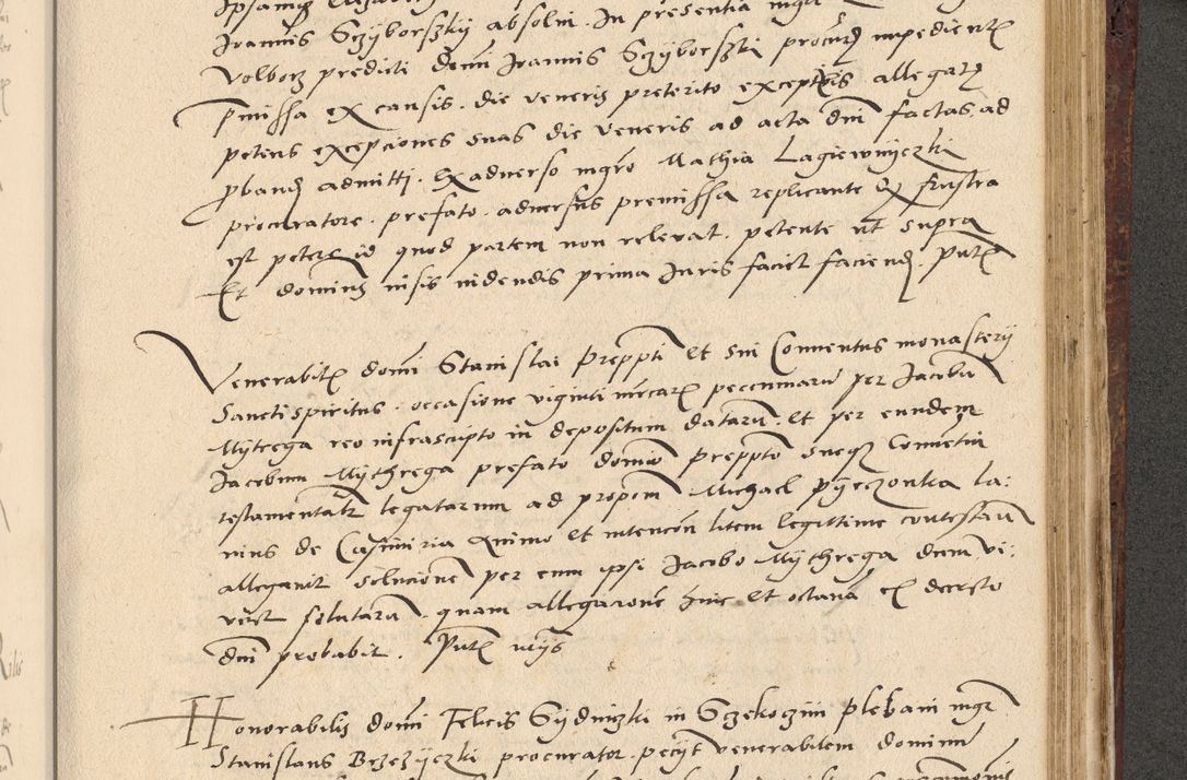 Zdjęcie nr 500 dla obiektu archiwalnego: Acta actorum causarum, sentenciarum et obligationum coram reverendo patre domino Paulo Crassowski Warscheviensi et Omnium Sanctorum preposito, canonico et officiali in spiritualibus generali Cracoviensi ad annum Domini millesimum quingentesimum quadragesimum primum, cuius indicio est quatuor decima, pontificatu (sic!) sanctissimi in Christo patris et domini nostri domini Pauli divina providencia pape tercii,, anno septimo, a die ac mense infrascriptis feliciter continuantur