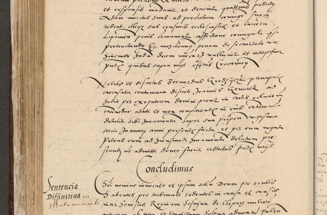 Zdjęcie nr 497 dla obiektu archiwalnego: Acta actorum causarum, sentenciarum et obligationum coram reverendo patre domino Paulo Crassowski Warscheviensi et Omnium Sanctorum preposito, canonico et officiali in spiritualibus generali Cracoviensi ad annum Domini millesimum quingentesimum quadragesimum primum, cuius indicio est quatuor decima, pontificatu (sic!) sanctissimi in Christo patris et domini nostri domini Pauli divina providencia pape tercii,, anno septimo, a die ac mense infrascriptis feliciter continuantur
