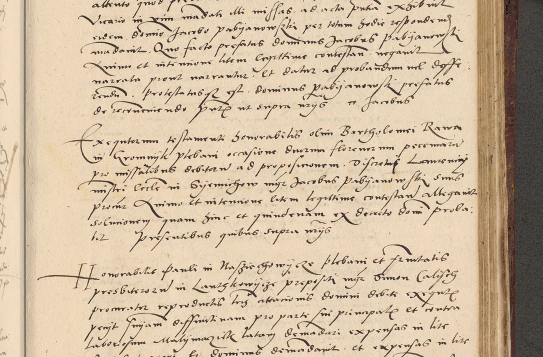 Zdjęcie nr 494 dla obiektu archiwalnego: Acta actorum causarum, sentenciarum et obligationum coram reverendo patre domino Paulo Crassowski Warscheviensi et Omnium Sanctorum preposito, canonico et officiali in spiritualibus generali Cracoviensi ad annum Domini millesimum quingentesimum quadragesimum primum, cuius indicio est quatuor decima, pontificatu (sic!) sanctissimi in Christo patris et domini nostri domini Pauli divina providencia pape tercii,, anno septimo, a die ac mense infrascriptis feliciter continuantur