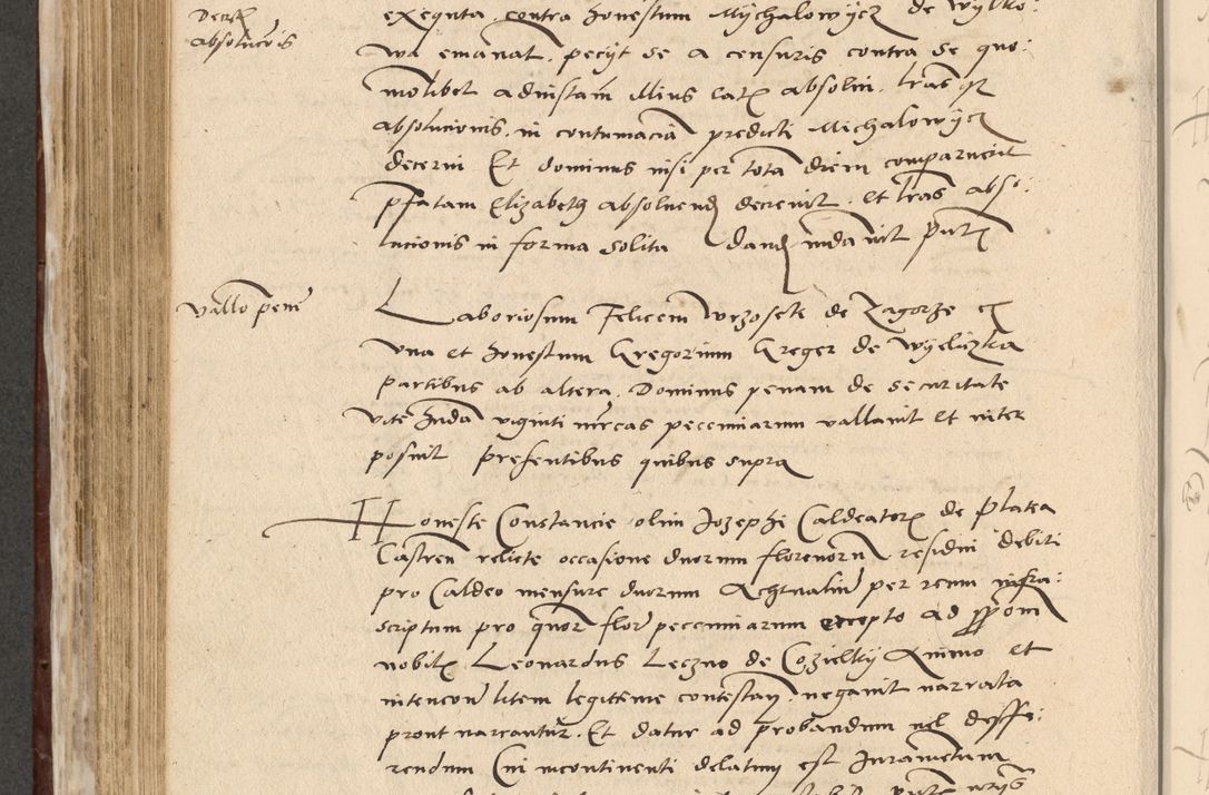 Zdjęcie nr 489 dla obiektu archiwalnego: Acta actorum causarum, sentenciarum et obligationum coram reverendo patre domino Paulo Crassowski Warscheviensi et Omnium Sanctorum preposito, canonico et officiali in spiritualibus generali Cracoviensi ad annum Domini millesimum quingentesimum quadragesimum primum, cuius indicio est quatuor decima, pontificatu (sic!) sanctissimi in Christo patris et domini nostri domini Pauli divina providencia pape tercii,, anno septimo, a die ac mense infrascriptis feliciter continuantur