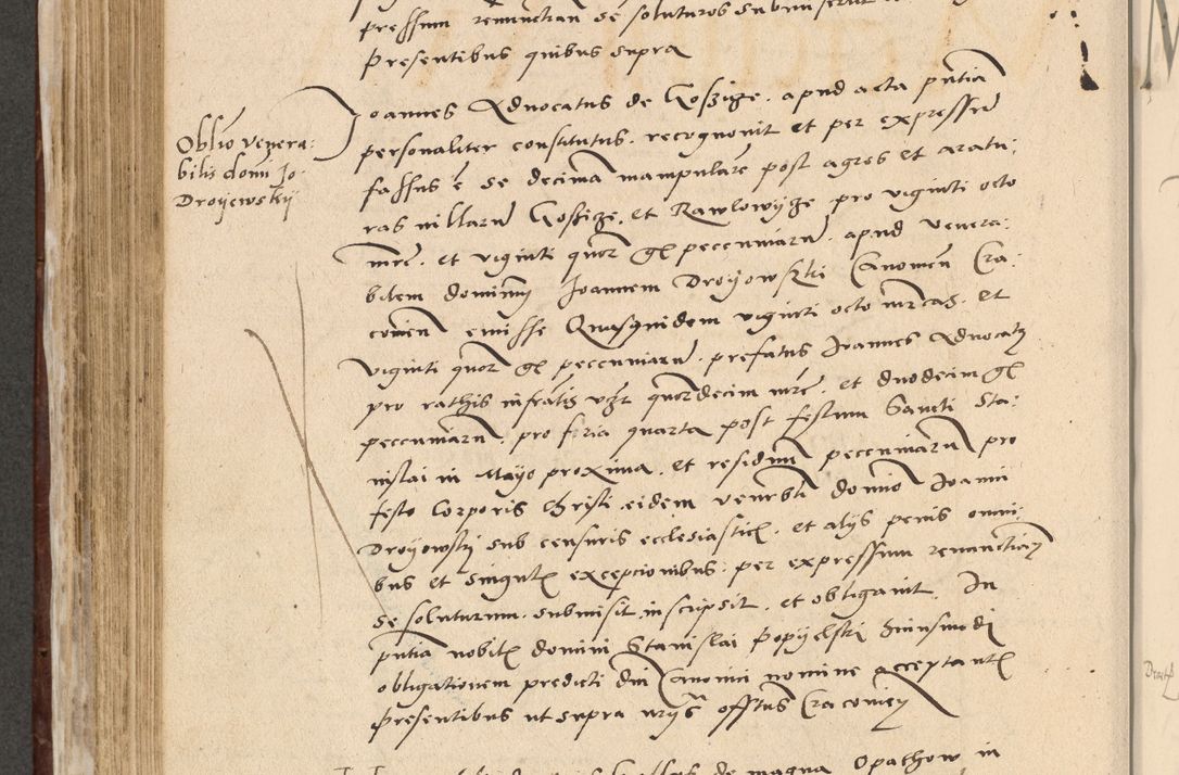 Zdjęcie nr 485 dla obiektu archiwalnego: Acta actorum causarum, sentenciarum et obligationum coram reverendo patre domino Paulo Crassowski Warscheviensi et Omnium Sanctorum preposito, canonico et officiali in spiritualibus generali Cracoviensi ad annum Domini millesimum quingentesimum quadragesimum primum, cuius indicio est quatuor decima, pontificatu (sic!) sanctissimi in Christo patris et domini nostri domini Pauli divina providencia pape tercii,, anno septimo, a die ac mense infrascriptis feliciter continuantur