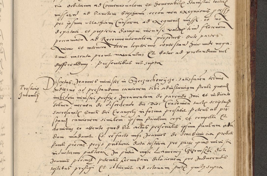 Zdjęcie nr 482 dla obiektu archiwalnego: Acta actorum causarum, sentenciarum et obligationum coram reverendo patre domino Paulo Crassowski Warscheviensi et Omnium Sanctorum preposito, canonico et officiali in spiritualibus generali Cracoviensi ad annum Domini millesimum quingentesimum quadragesimum primum, cuius indicio est quatuor decima, pontificatu (sic!) sanctissimi in Christo patris et domini nostri domini Pauli divina providencia pape tercii,, anno septimo, a die ac mense infrascriptis feliciter continuantur