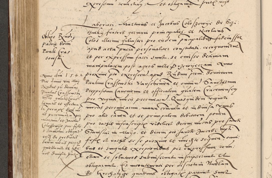 Zdjęcie nr 475 dla obiektu archiwalnego: Acta actorum causarum, sentenciarum et obligationum coram reverendo patre domino Paulo Crassowski Warscheviensi et Omnium Sanctorum preposito, canonico et officiali in spiritualibus generali Cracoviensi ad annum Domini millesimum quingentesimum quadragesimum primum, cuius indicio est quatuor decima, pontificatu (sic!) sanctissimi in Christo patris et domini nostri domini Pauli divina providencia pape tercii,, anno septimo, a die ac mense infrascriptis feliciter continuantur