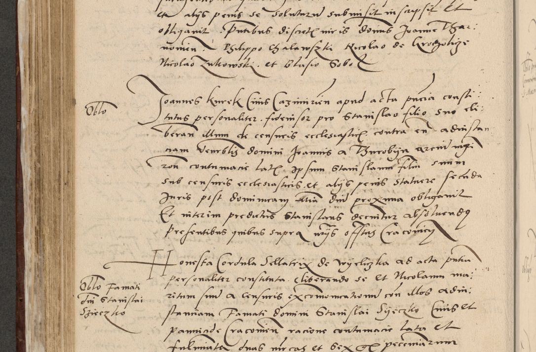 Zdjęcie nr 473 dla obiektu archiwalnego: Acta actorum causarum, sentenciarum et obligationum coram reverendo patre domino Paulo Crassowski Warscheviensi et Omnium Sanctorum preposito, canonico et officiali in spiritualibus generali Cracoviensi ad annum Domini millesimum quingentesimum quadragesimum primum, cuius indicio est quatuor decima, pontificatu (sic!) sanctissimi in Christo patris et domini nostri domini Pauli divina providencia pape tercii,, anno septimo, a die ac mense infrascriptis feliciter continuantur