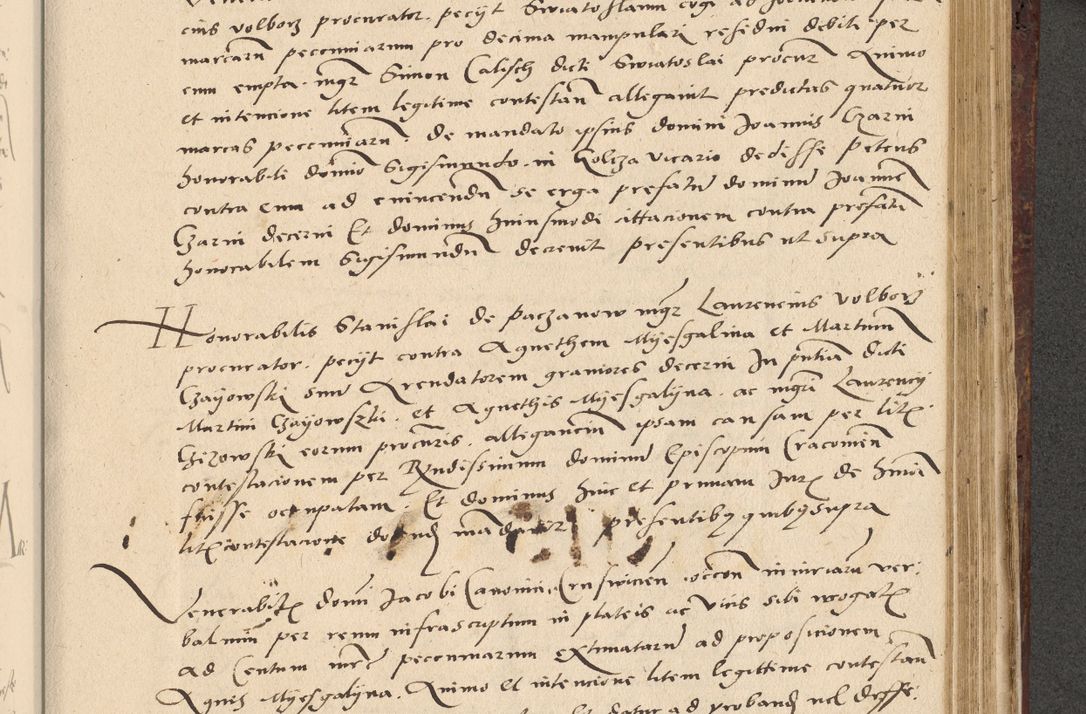 Zdjęcie nr 466 dla obiektu archiwalnego: Acta actorum causarum, sentenciarum et obligationum coram reverendo patre domino Paulo Crassowski Warscheviensi et Omnium Sanctorum preposito, canonico et officiali in spiritualibus generali Cracoviensi ad annum Domini millesimum quingentesimum quadragesimum primum, cuius indicio est quatuor decima, pontificatu (sic!) sanctissimi in Christo patris et domini nostri domini Pauli divina providencia pape tercii,, anno septimo, a die ac mense infrascriptis feliciter continuantur