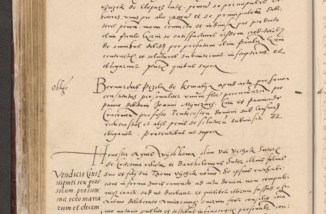 Zdjęcie nr 463 dla obiektu archiwalnego: Acta actorum causarum, sentenciarum et obligationum coram reverendo patre domino Paulo Crassowski Warscheviensi et Omnium Sanctorum preposito, canonico et officiali in spiritualibus generali Cracoviensi ad annum Domini millesimum quingentesimum quadragesimum primum, cuius indicio est quatuor decima, pontificatu (sic!) sanctissimi in Christo patris et domini nostri domini Pauli divina providencia pape tercii,, anno septimo, a die ac mense infrascriptis feliciter continuantur