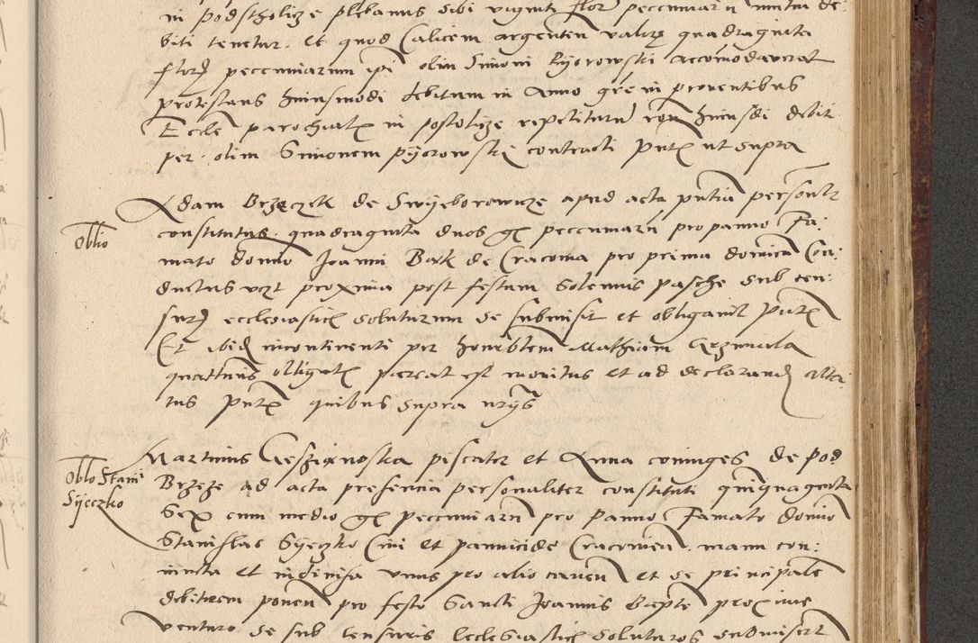 Zdjęcie nr 460 dla obiektu archiwalnego: Acta actorum causarum, sentenciarum et obligationum coram reverendo patre domino Paulo Crassowski Warscheviensi et Omnium Sanctorum preposito, canonico et officiali in spiritualibus generali Cracoviensi ad annum Domini millesimum quingentesimum quadragesimum primum, cuius indicio est quatuor decima, pontificatu (sic!) sanctissimi in Christo patris et domini nostri domini Pauli divina providencia pape tercii,, anno septimo, a die ac mense infrascriptis feliciter continuantur
