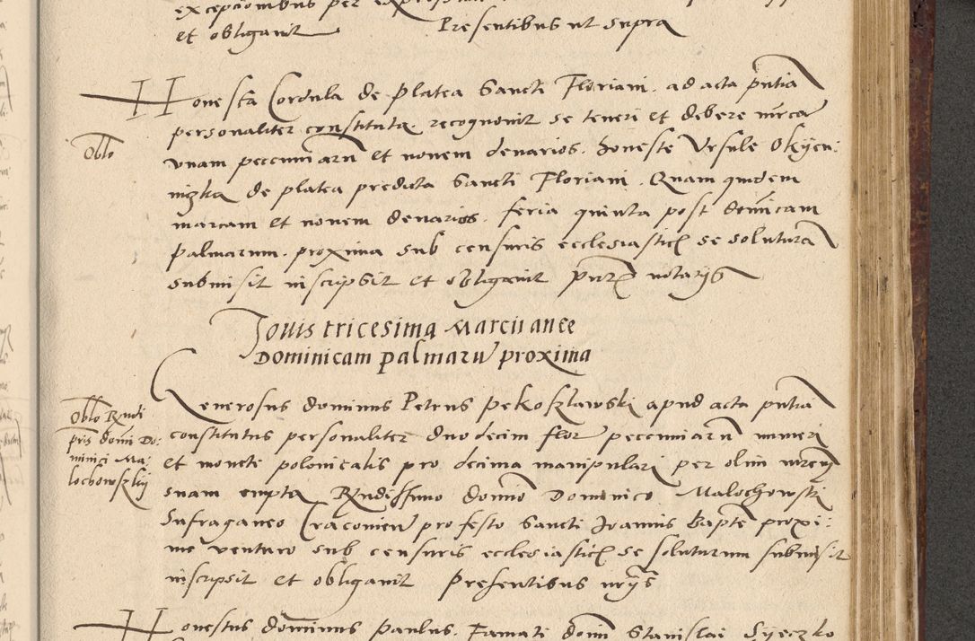 Zdjęcie nr 462 dla obiektu archiwalnego: Acta actorum causarum, sentenciarum et obligationum coram reverendo patre domino Paulo Crassowski Warscheviensi et Omnium Sanctorum preposito, canonico et officiali in spiritualibus generali Cracoviensi ad annum Domini millesimum quingentesimum quadragesimum primum, cuius indicio est quatuor decima, pontificatu (sic!) sanctissimi in Christo patris et domini nostri domini Pauli divina providencia pape tercii,, anno septimo, a die ac mense infrascriptis feliciter continuantur
