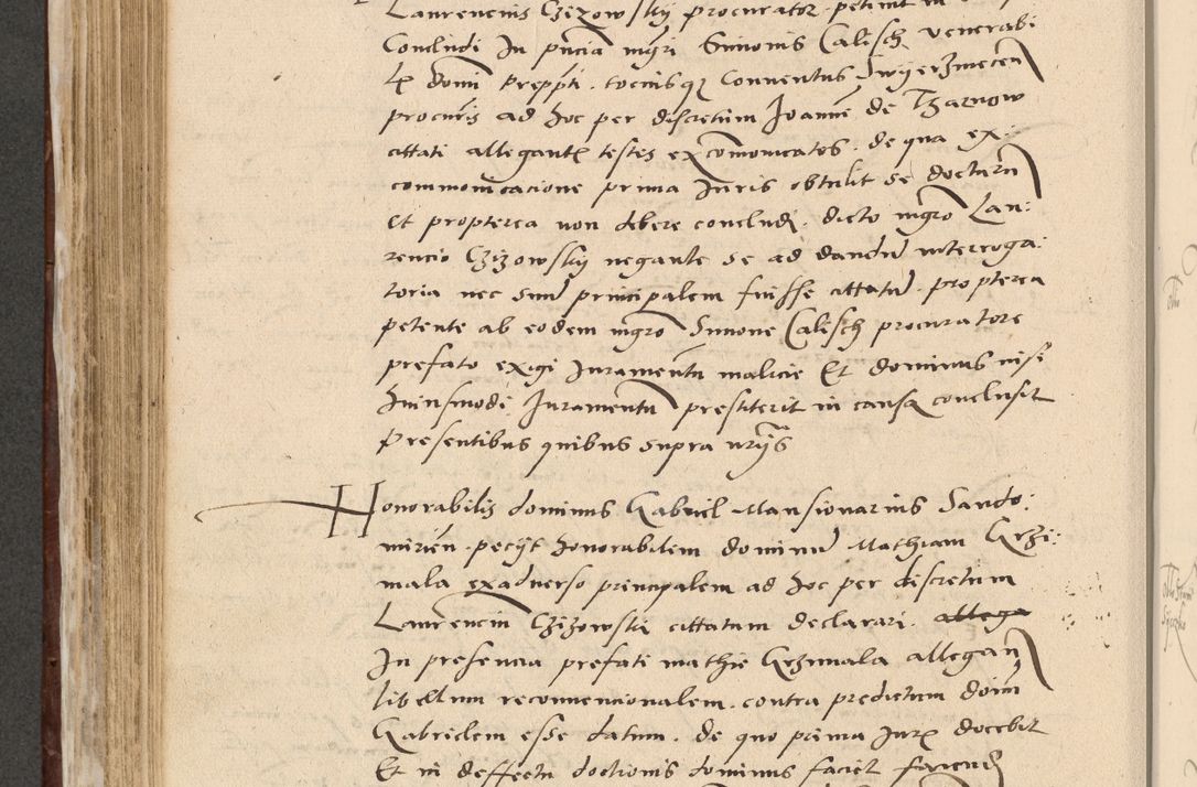 Zdjęcie nr 459 dla obiektu archiwalnego: Acta actorum causarum, sentenciarum et obligationum coram reverendo patre domino Paulo Crassowski Warscheviensi et Omnium Sanctorum preposito, canonico et officiali in spiritualibus generali Cracoviensi ad annum Domini millesimum quingentesimum quadragesimum primum, cuius indicio est quatuor decima, pontificatu (sic!) sanctissimi in Christo patris et domini nostri domini Pauli divina providencia pape tercii,, anno septimo, a die ac mense infrascriptis feliciter continuantur