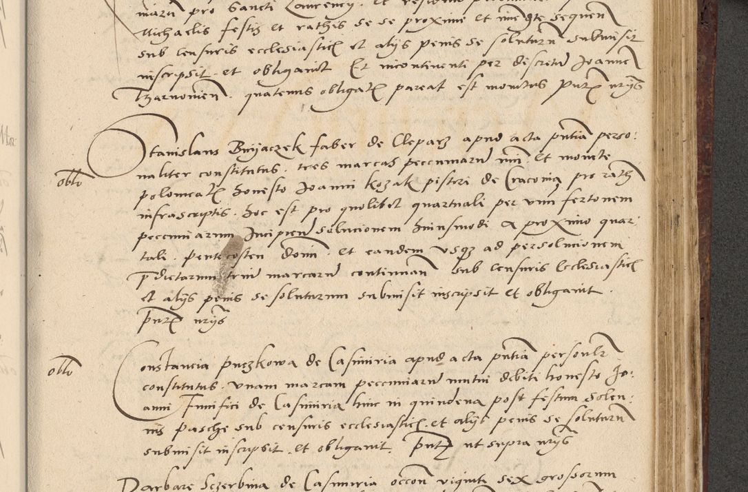 Zdjęcie nr 456 dla obiektu archiwalnego: Acta actorum causarum, sentenciarum et obligationum coram reverendo patre domino Paulo Crassowski Warscheviensi et Omnium Sanctorum preposito, canonico et officiali in spiritualibus generali Cracoviensi ad annum Domini millesimum quingentesimum quadragesimum primum, cuius indicio est quatuor decima, pontificatu (sic!) sanctissimi in Christo patris et domini nostri domini Pauli divina providencia pape tercii,, anno septimo, a die ac mense infrascriptis feliciter continuantur