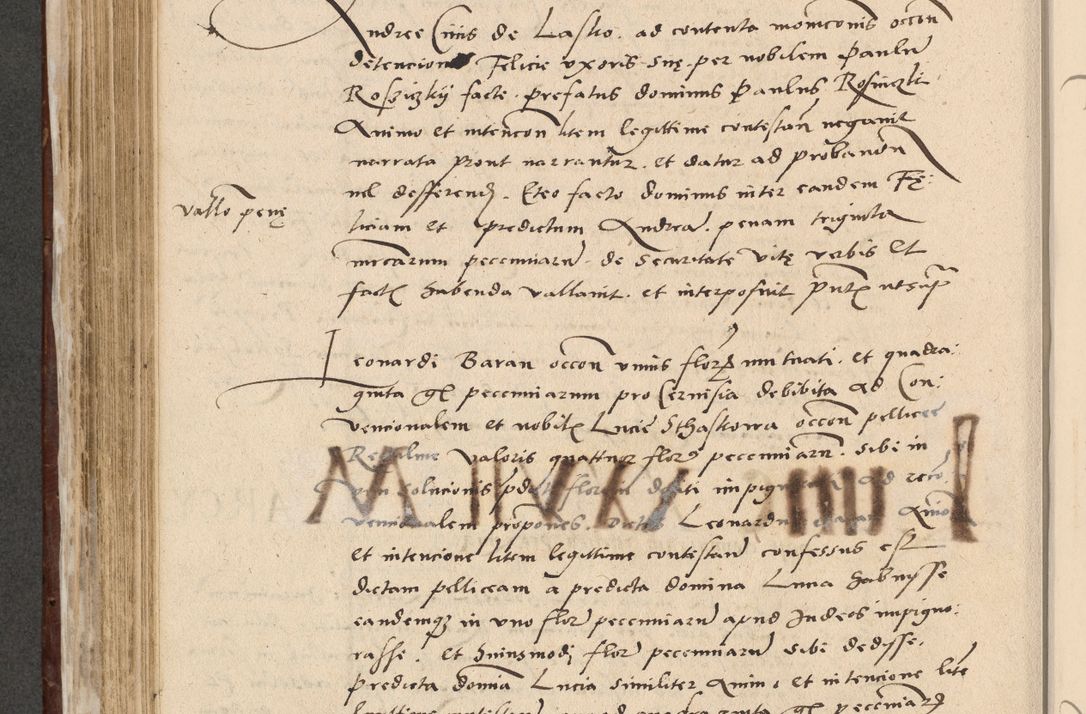 Zdjęcie nr 447 dla obiektu archiwalnego: Acta actorum causarum, sentenciarum et obligationum coram reverendo patre domino Paulo Crassowski Warscheviensi et Omnium Sanctorum preposito, canonico et officiali in spiritualibus generali Cracoviensi ad annum Domini millesimum quingentesimum quadragesimum primum, cuius indicio est quatuor decima, pontificatu (sic!) sanctissimi in Christo patris et domini nostri domini Pauli divina providencia pape tercii,, anno septimo, a die ac mense infrascriptis feliciter continuantur