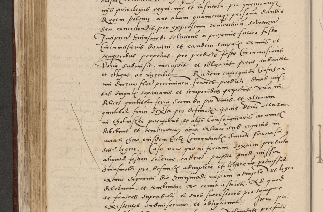 Zdjęcie nr 445 dla obiektu archiwalnego: Acta actorum causarum, sentenciarum et obligationum coram reverendo patre domino Paulo Crassowski Warscheviensi et Omnium Sanctorum preposito, canonico et officiali in spiritualibus generali Cracoviensi ad annum Domini millesimum quingentesimum quadragesimum primum, cuius indicio est quatuor decima, pontificatu (sic!) sanctissimi in Christo patris et domini nostri domini Pauli divina providencia pape tercii,, anno septimo, a die ac mense infrascriptis feliciter continuantur