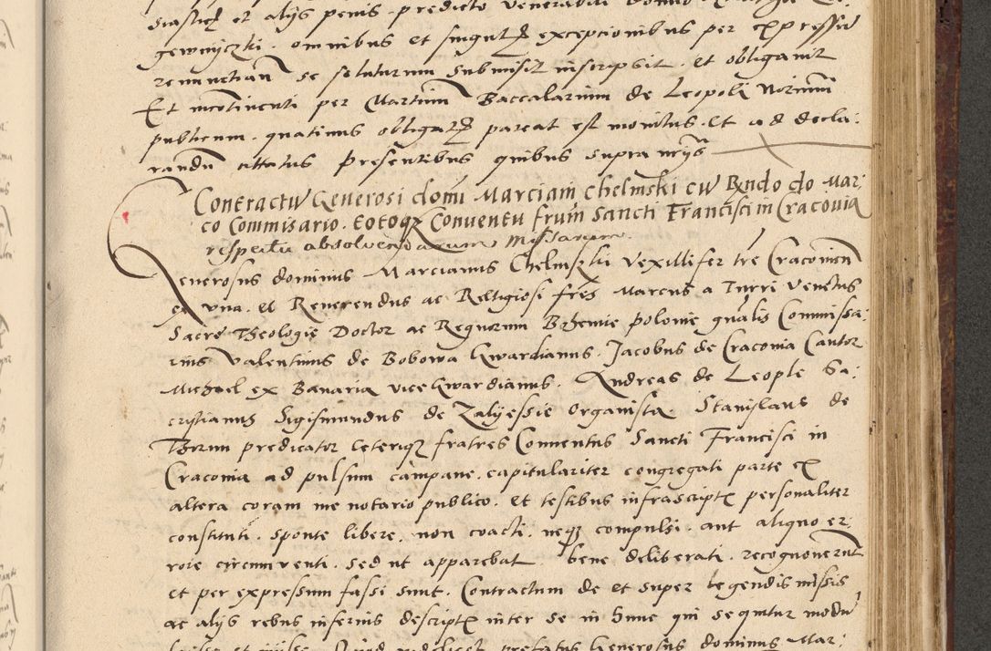 Zdjęcie nr 444 dla obiektu archiwalnego: Acta actorum causarum, sentenciarum et obligationum coram reverendo patre domino Paulo Crassowski Warscheviensi et Omnium Sanctorum preposito, canonico et officiali in spiritualibus generali Cracoviensi ad annum Domini millesimum quingentesimum quadragesimum primum, cuius indicio est quatuor decima, pontificatu (sic!) sanctissimi in Christo patris et domini nostri domini Pauli divina providencia pape tercii,, anno septimo, a die ac mense infrascriptis feliciter continuantur