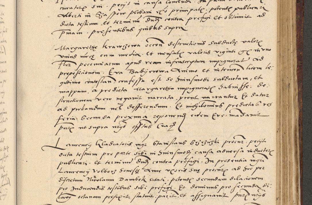 Zdjęcie nr 438 dla obiektu archiwalnego: Acta actorum causarum, sentenciarum et obligationum coram reverendo patre domino Paulo Crassowski Warscheviensi et Omnium Sanctorum preposito, canonico et officiali in spiritualibus generali Cracoviensi ad annum Domini millesimum quingentesimum quadragesimum primum, cuius indicio est quatuor decima, pontificatu (sic!) sanctissimi in Christo patris et domini nostri domini Pauli divina providencia pape tercii,, anno septimo, a die ac mense infrascriptis feliciter continuantur