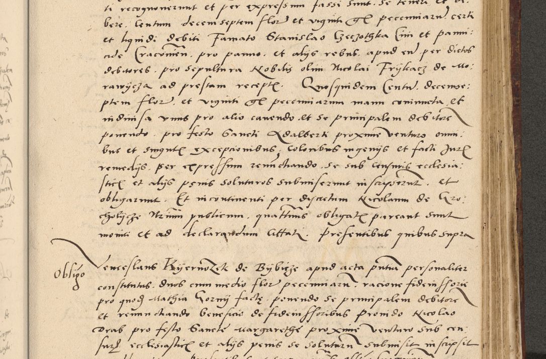 Zdjęcie nr 436 dla obiektu archiwalnego: Acta actorum causarum, sentenciarum et obligationum coram reverendo patre domino Paulo Crassowski Warscheviensi et Omnium Sanctorum preposito, canonico et officiali in spiritualibus generali Cracoviensi ad annum Domini millesimum quingentesimum quadragesimum primum, cuius indicio est quatuor decima, pontificatu (sic!) sanctissimi in Christo patris et domini nostri domini Pauli divina providencia pape tercii,, anno septimo, a die ac mense infrascriptis feliciter continuantur